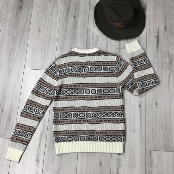 vintage geometric Repage sweater SZ  M - Picture 2 of 4